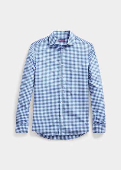 Men's Ralph Lauren Gingham Twill Shirts | 304297DVJ